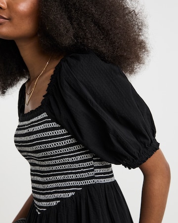 Shirred Dress