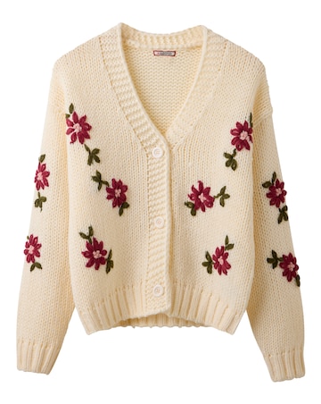 Joe Browns Fabulous Floral Embroidered Cardigan