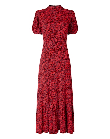 Joe Browns Ditsy Dreams High Neck Jersey Maxi Dress