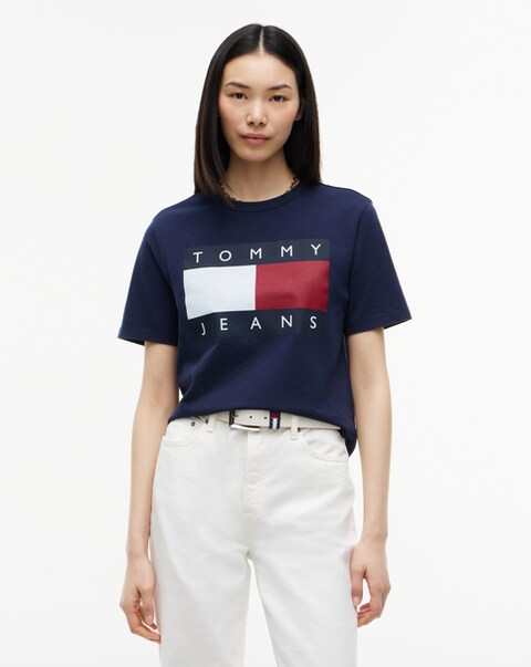 Tommy Jeans Boxy Flag Tee