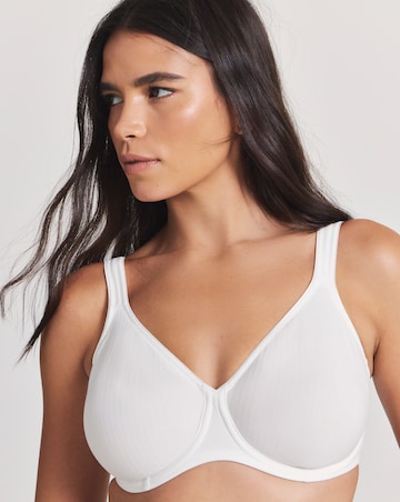 Triumph Modern Cotton Wired Bra White