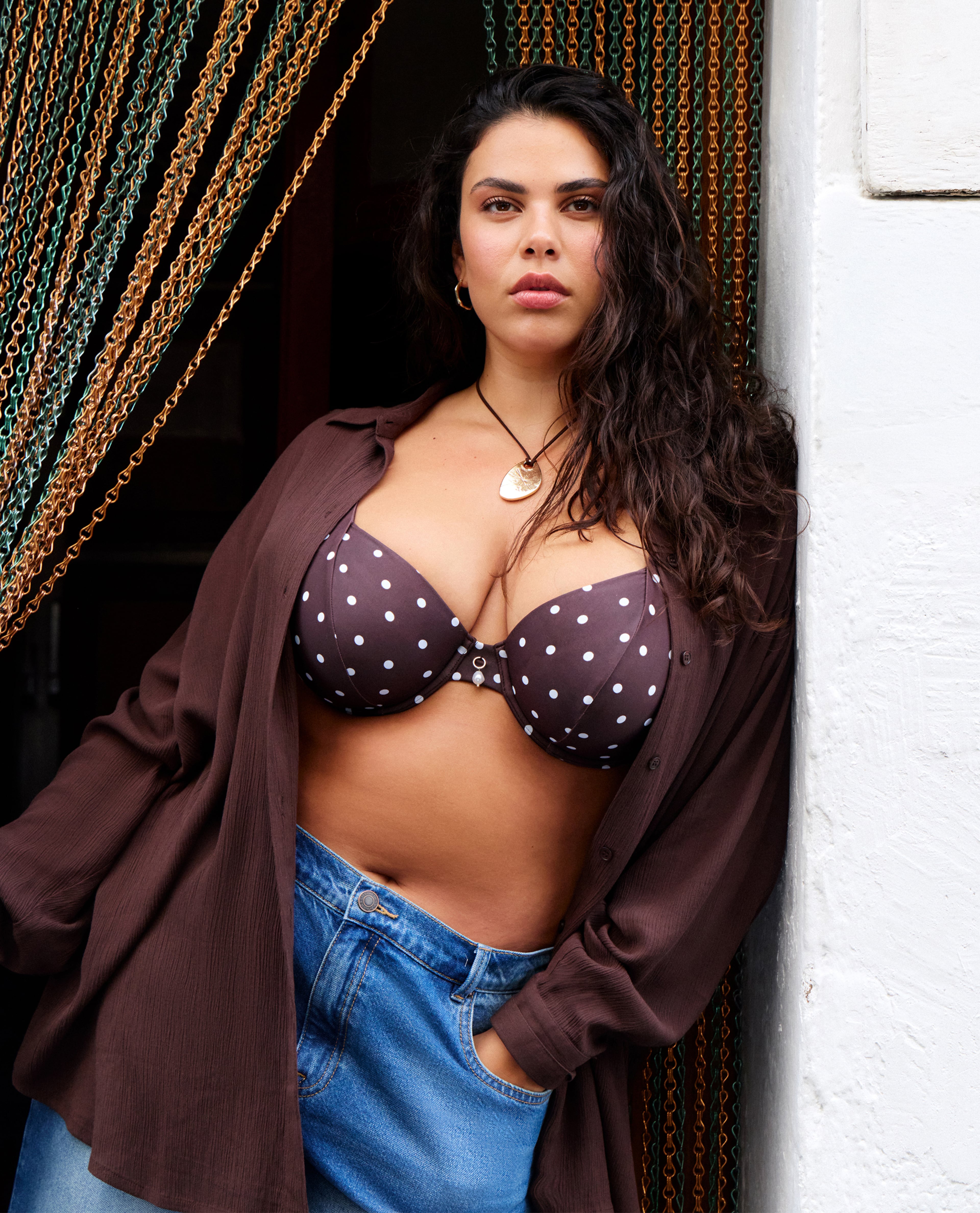 Model wears our Holiday Edit range