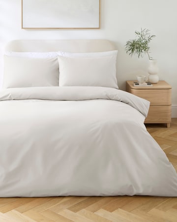Easy Care Cotton Blend Duvet Cover Set