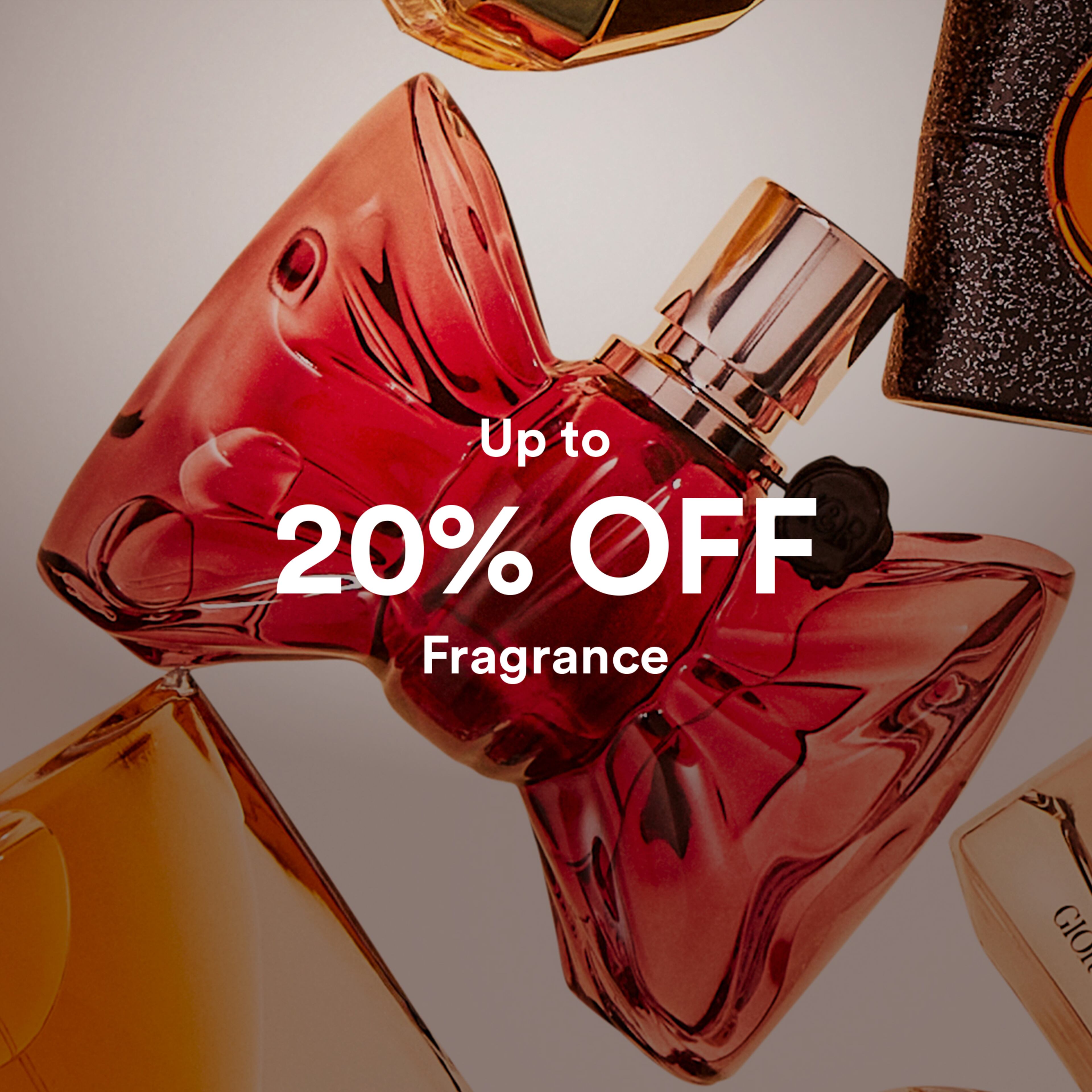 Up to 20% off fragrance