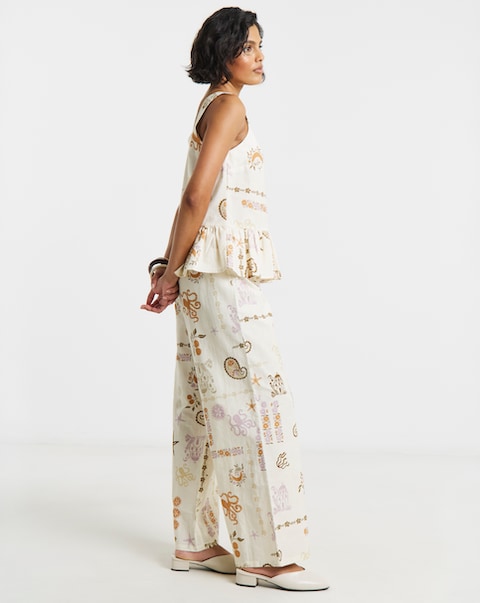 Native Youth Printed Trousers