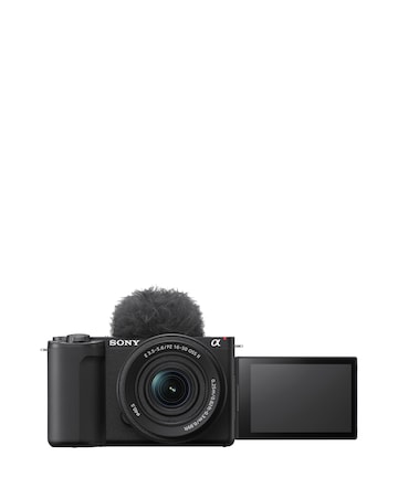 Sony Alpha ZV-E10 II K , APS-C Mirrorless Interchangeable-Lens Camera with Lens