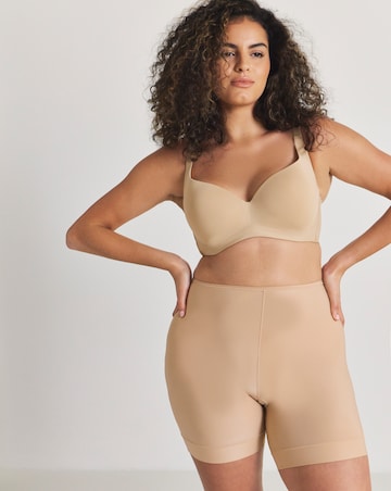 MAGISCULPT Super Soft 360 Stretch Anti Chafing Short Knickers Almond