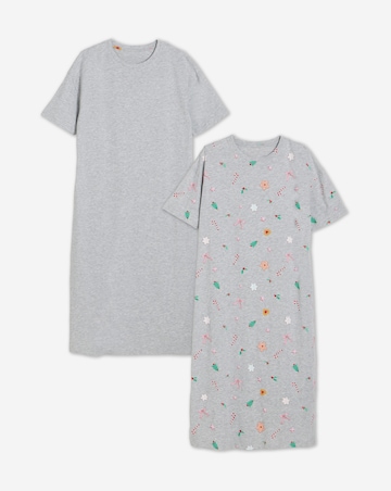 Pretty Secrets Value Candy Cane 2 Pack Nighties