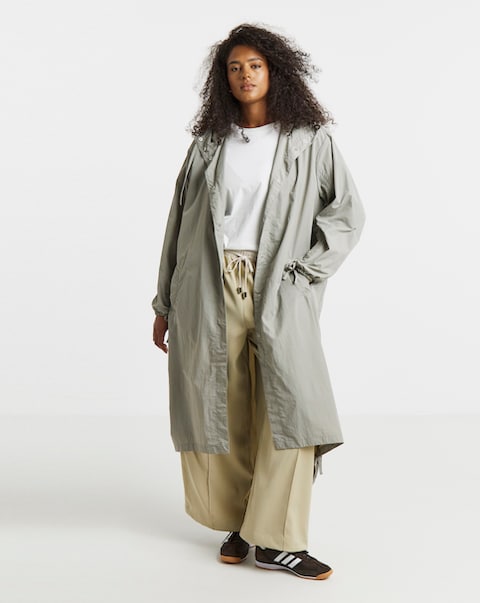 Simply Be Sage Utility Parachute Jacket