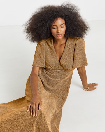 Twisted Wunder Ziggy Galaxy Foil Maxi Dress