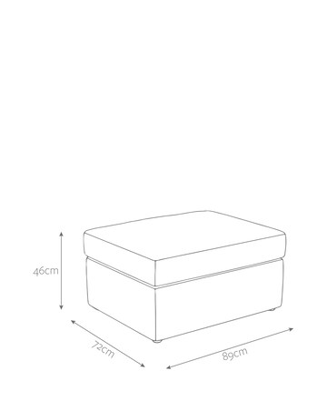 Jay-Be Brushed Twill Footstool Bed with Comfort Mattress