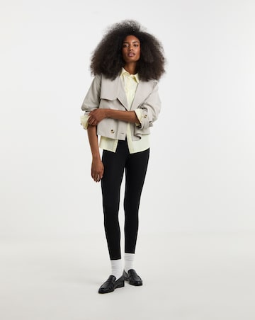 Black Jersey High Waisted Legging