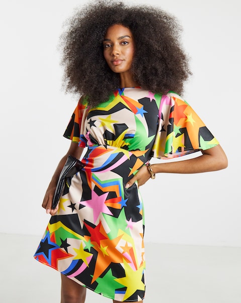 Twisted Wunder Ziggy Star Mini Dress