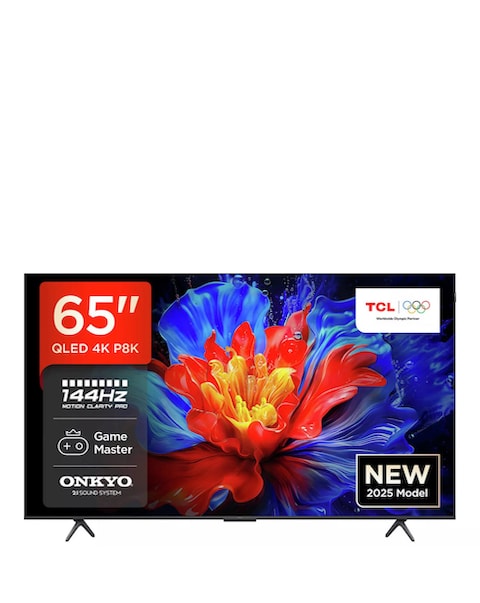 TCL 65P8K-UK 65in 4K Ultra HD HDR Smart Fire TV with Freely
