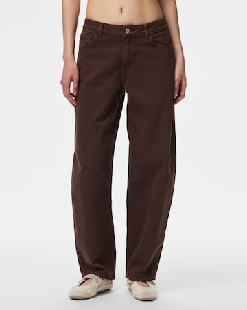 Pieces Grace Mid Wasted Barrel Jean 32 Leg
