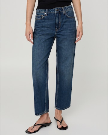 Mango Mid Rise Straight Jeans