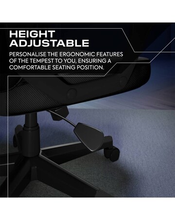 X Rocker Tempest Ergonomic PC Office Gaming Chair - Black