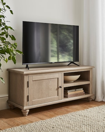 Julipa Imogen Ready Assembled Wooden TV Unit