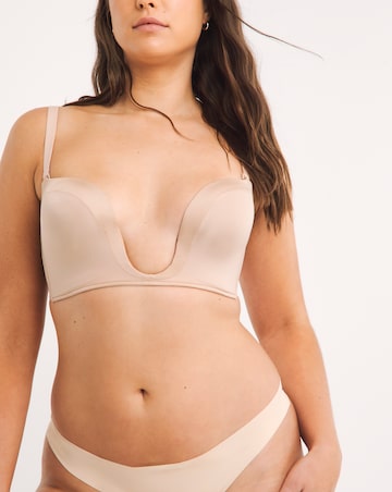 Wonderbra Ultimate Plunge Bra Beige