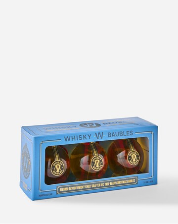 Scotch Whisky filled Baubles 3 x 50ml