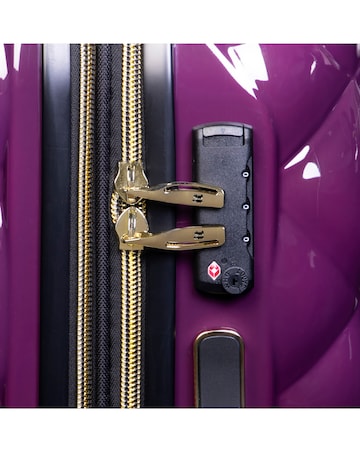 IT Luggage St Tropez Trois Medium Suitcase - Potent Purple