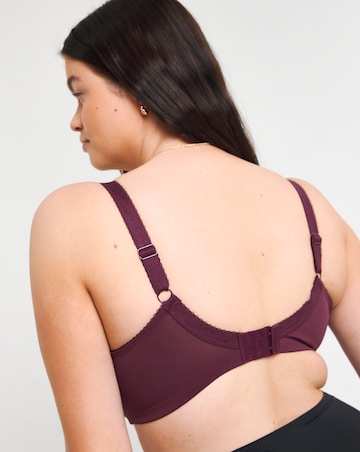 Goddess Kayla Full Cup Wired Bra Plum Rose