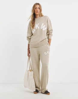 Gym King Restore Knit Straight Leg Joggers