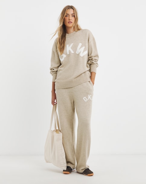 Gym King Restore Knit Straight Leg Joggers