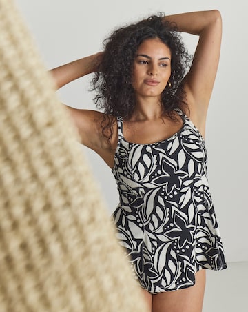 MAGISCULPT Floral Print Tankini Top