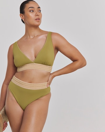 Elastic Detail Bikini Set