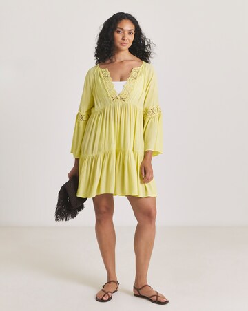Figleaves Frida Lime Beach Dress