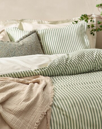 Yard Hebden Stripe 100% Cotton Duvet Set