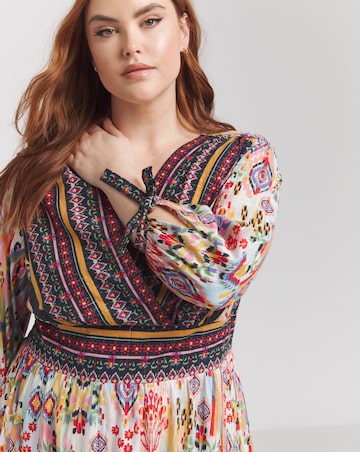 Joe Browns Joy Of Summer Lurex Cotton Maxi Dress