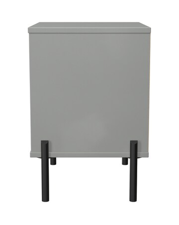 Sloan Ready Assembled 2 Drawer Bedside