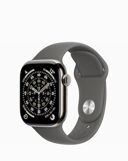 Apple Watch Series 11 GPS + Cellular 46mm - Stone Grey Sport Band - M/L