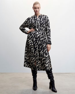 Mango Truman Midi Printed Dress