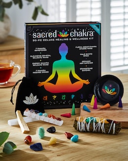 Sacred Chakra Deluxe Healing And Wellness Kit