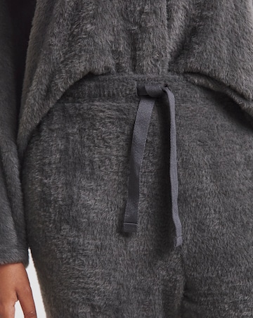 Grey Marl Fluffy Jogger