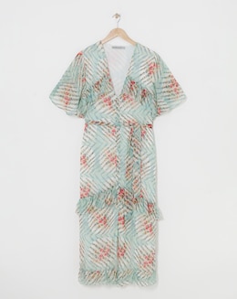 Hope &amp; Ivy Lotta Floral Maxi Dress