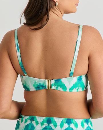 MAGISCULPT Twist Front Bandeau Underwired Bikini Top