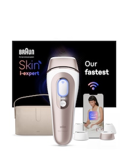 Braun Smart IPL Skin i&middot;expert, At Home Hair Removal, Pouch, Venus Razor, 4 Heads, PL7387