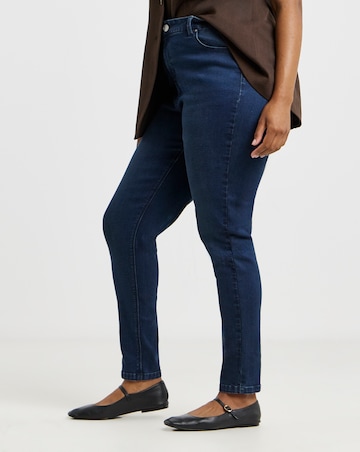 Super Stretch Premium Denim Indigo Skinny Jeans