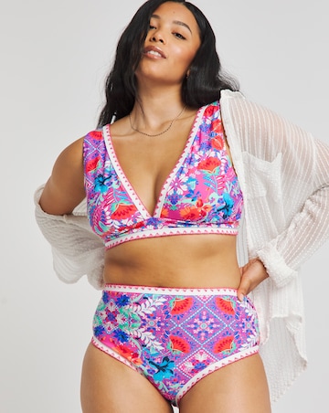 Figleaves Frida Soft Plunge Bikini Top