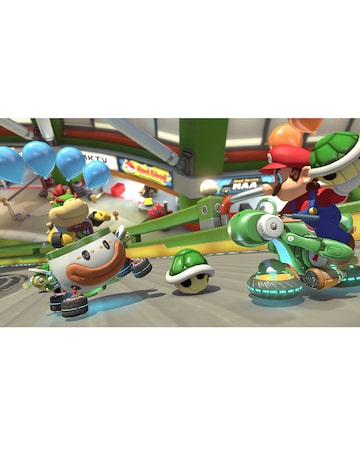 Nintendo Switch OLED White Console + Mario Kart 8 Deluxe bundle