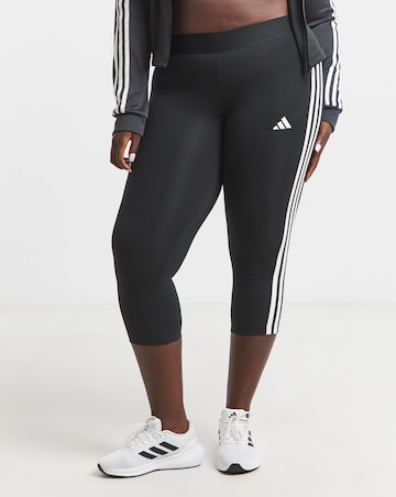 adidas 3 Stripe 3/4 Leggings