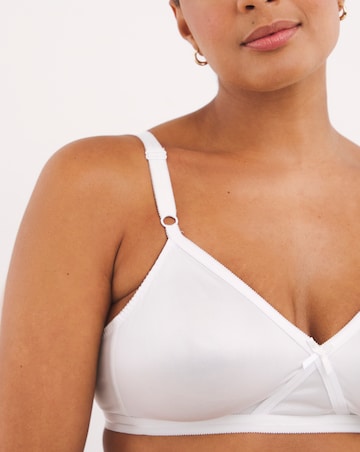Pretty Secrets (3 Pack) Full Cup Non Wired Bras (B-E Black/White/Almond