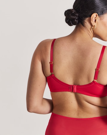 Pretty Secrets Penelope Balcony Bra (B-F) Red