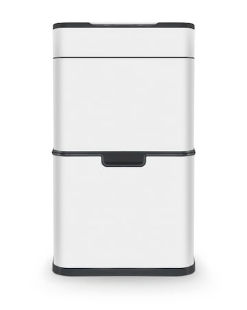 Tower 50L Ozone Recycling Sensor Bin White