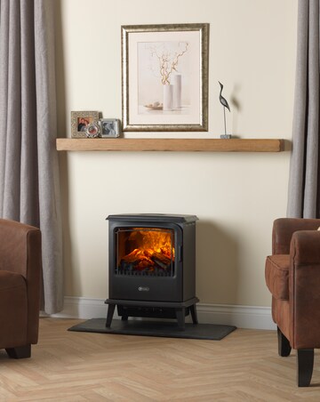 Dimplex BYP20 Bayport 2kW Black Optimyst Electric Fire Stove