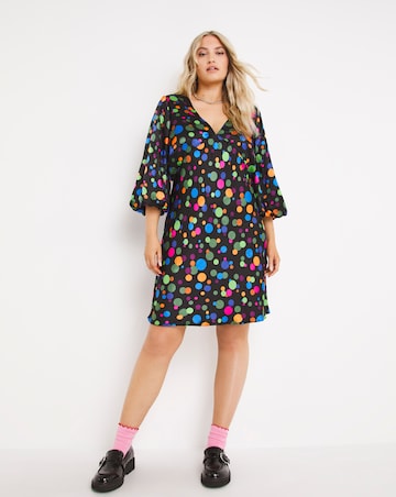 Nobody's Child Sierra Disco Spot Mini Dress